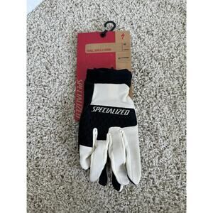 NWT Specialized Women’s Cycling Glove Long Finger Trail Shield - Size M White